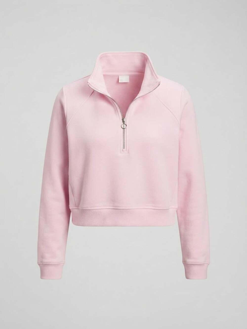 All in Motion Women's Pink 1/4 Zip Fleece Pullover Sweatshirt Small